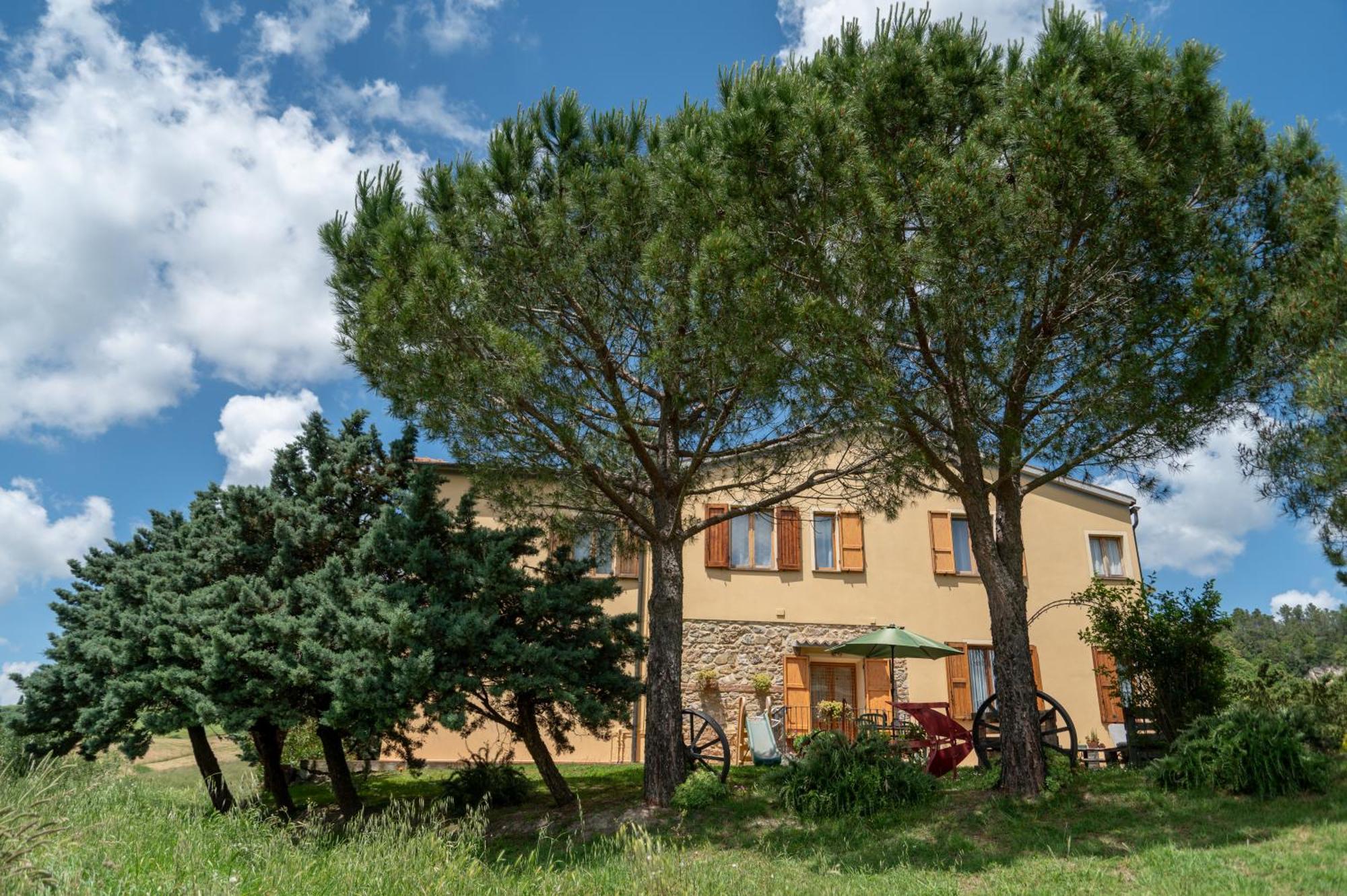 Agriturismo Santa Bruna Volterra Bagian luar foto